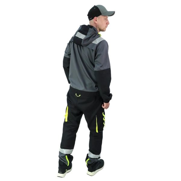 Комбинезон Brodeks KS503, серый, черный