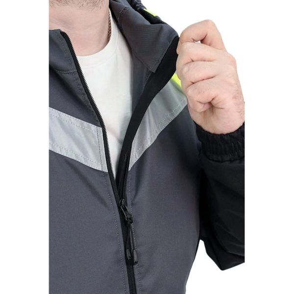 Комбинезон Brodeks KS503, серый, черный