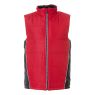 Жилет утеплённый Brodeks KW101, красный, чёрный