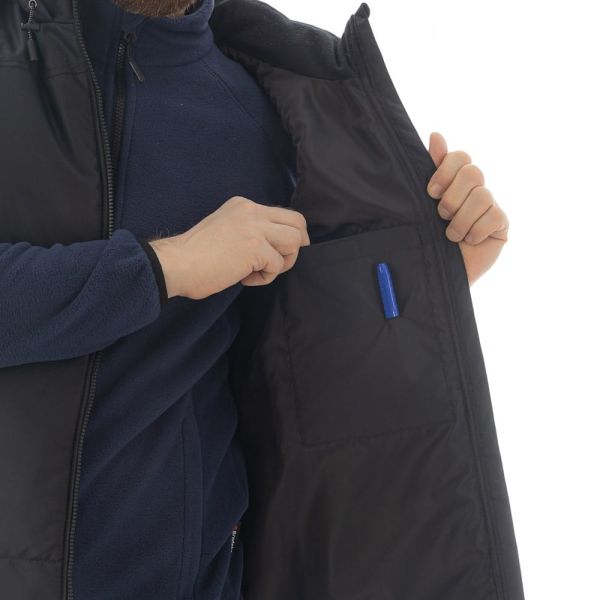 Жилет утеплённый Brodeks KW112, чёрный