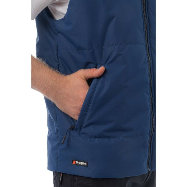 Жилет утеплённый Brodeks KW112, синий