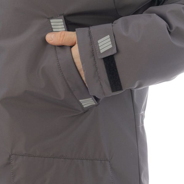 Куртка-парка зимняя Brodeks KW204, серый (2XL)