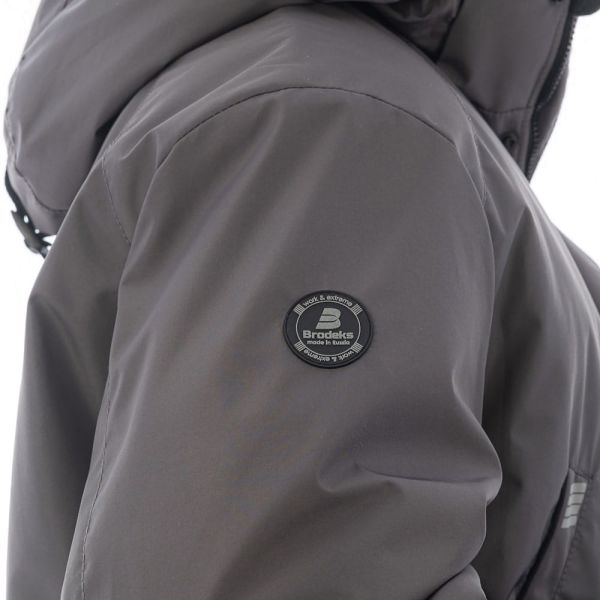 Куртка-парка зимняя Brodeks KW204, серый (2XL)