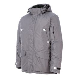 Куртка-парка зимняя Brodeks KW204, серый (2XL)