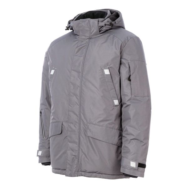 Куртка-парка зимняя Brodeks KW204, серый (2XL)