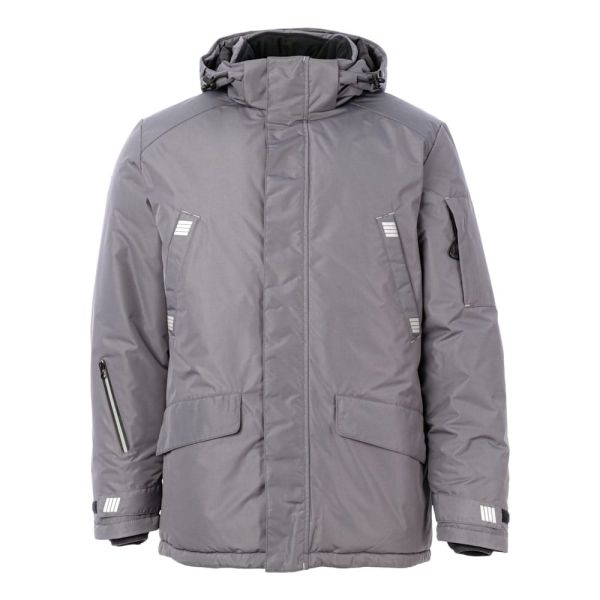 Куртка-парка зимняя Brodeks KW204, серый (2XL)