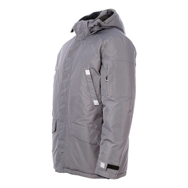 Куртка-парка зимняя Brodeks KW204, серый (2XL)