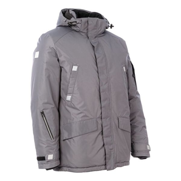 Куртка-парка зимняя Brodeks KW204, серый (2XL)