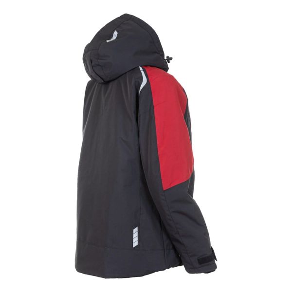 Куртка женская зимняя Brodeks KW 208, чёрный, красный