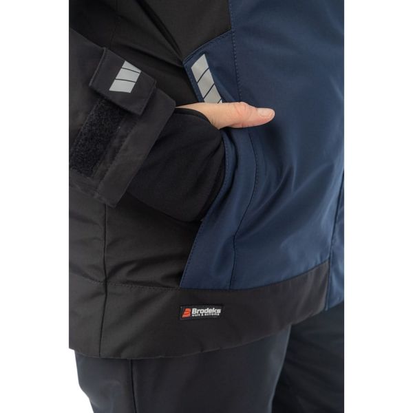 Куртка женская зимняя Brodeks KW 208, синий