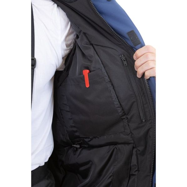Куртка-парка зимняя Brodeks KW215, синий