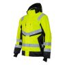 Куртка сигнальная зимняя Brodeks KW216, желтый, черный