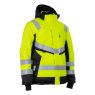 Куртка сигнальная зимняя Brodeks KW216, желтый, черный