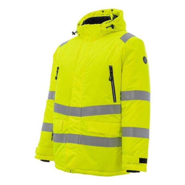 Куртка-парка сигнальная зимняя Brodeks KW220, жёлтый