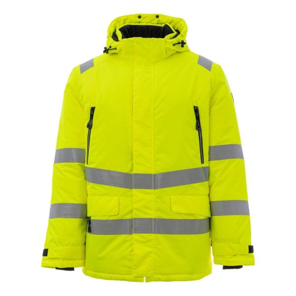 Куртка-парка сигнальная зимняя Brodeks KW220, жёлтый