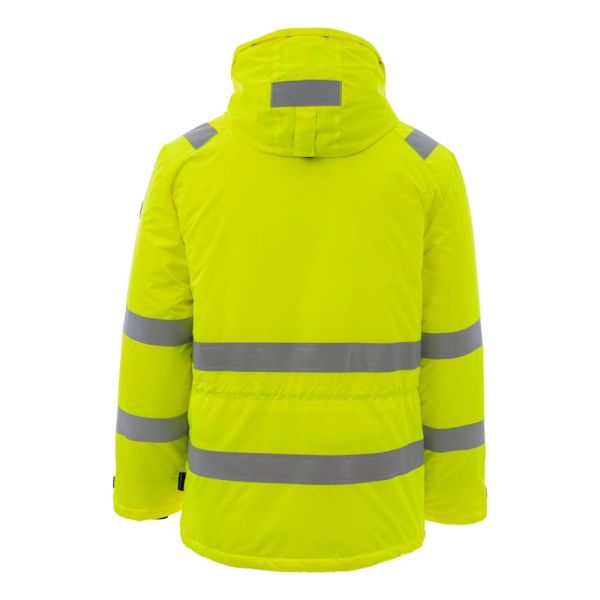 Куртка-парка сигнальная зимняя Brodeks KW220, жёлтый