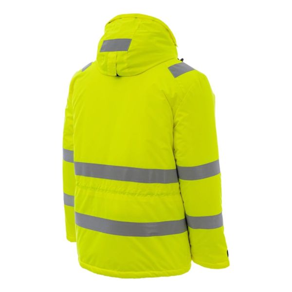 Куртка-парка сигнальная зимняя Brodeks KW220, жёлтый