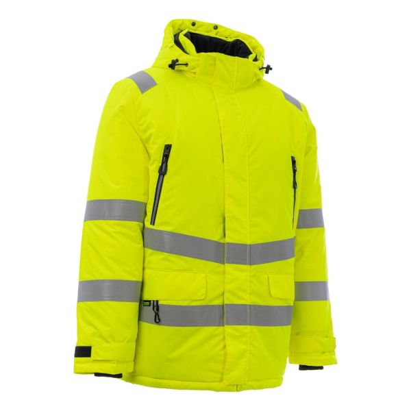 Куртка-парка сигнальная зимняя Brodeks KW220, жёлтый
