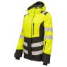 Куртка сигнальная женская зимняя Brodeks KW230, желтый, черный