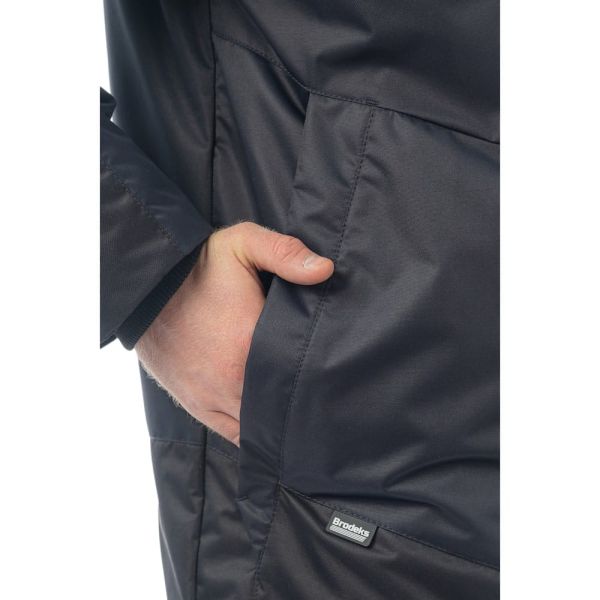 Куртка зимняя рабочая Brodeks KW 231, синий, чёрный