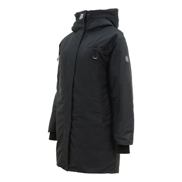 Куртка-парка женская зимняя Brodeks KW258, черный