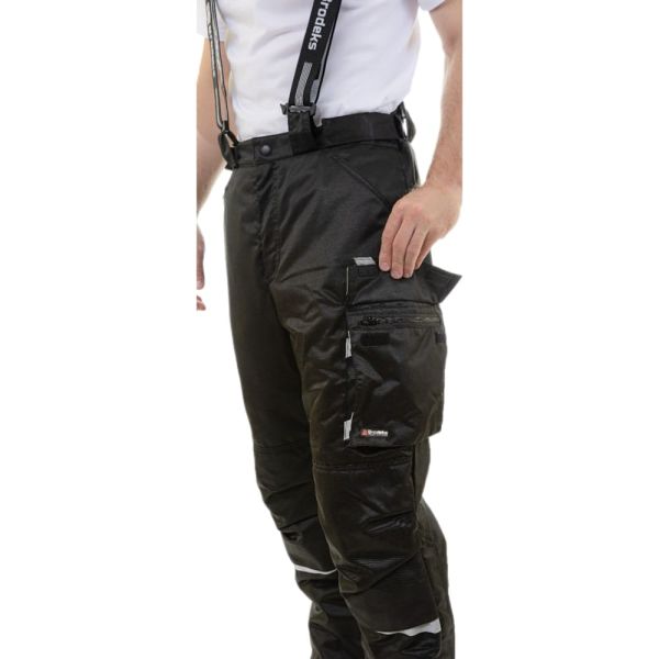 Брюки зимние Brodeks KW304, чёрный