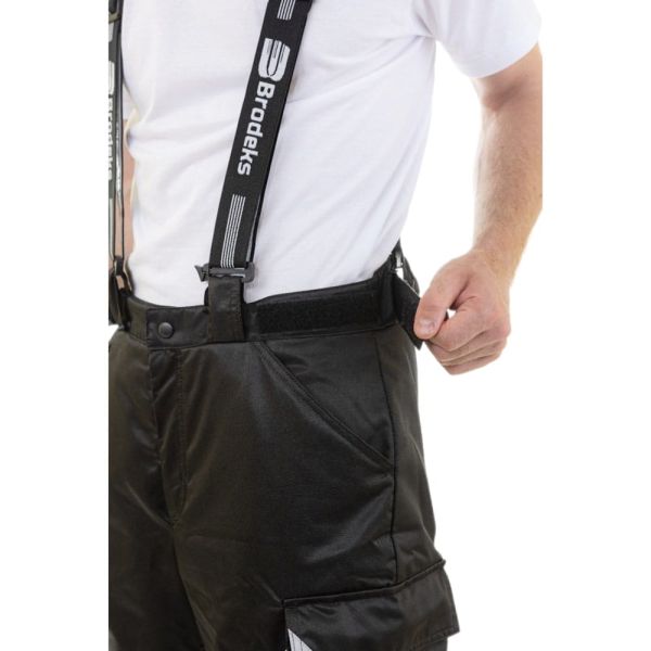 Брюки зимние Brodeks KW304, чёрный