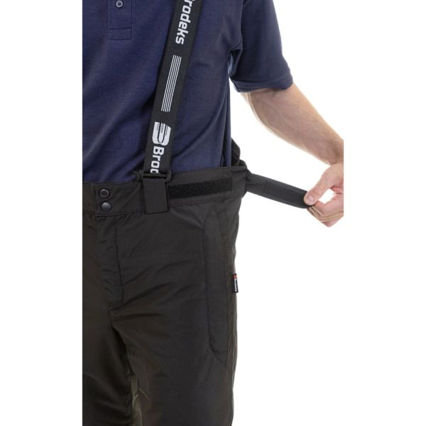 Брюки зимние Brodeks KW306, черный