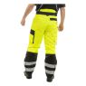 Брюки сигнальные зимние Brodeks KW308, желтый, черный