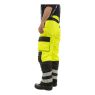 Брюки сигнальные зимние Brodeks KW308, желтый, черный