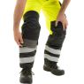 Брюки сигнальные зимние Brodeks KW308, желтый, черный