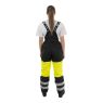 Брюки зимние сигнальные женские Brodeks KW330, жёлтый, чёрный