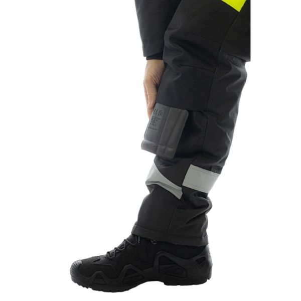 Комбинезон зимний Brodeks KW505, желтый, черный