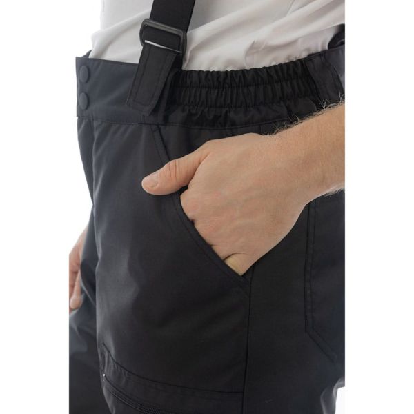 Костюм рабочий зимний Brodeks KW603, куртка, брюки, черный