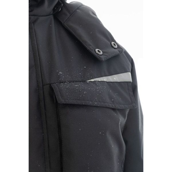 Костюм рабочий зимний Brodeks KW603, куртка, брюки, черный