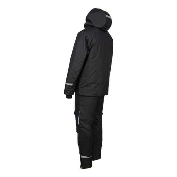 Костюм рабочий зимний Brodeks KW603, куртка, брюки, черный