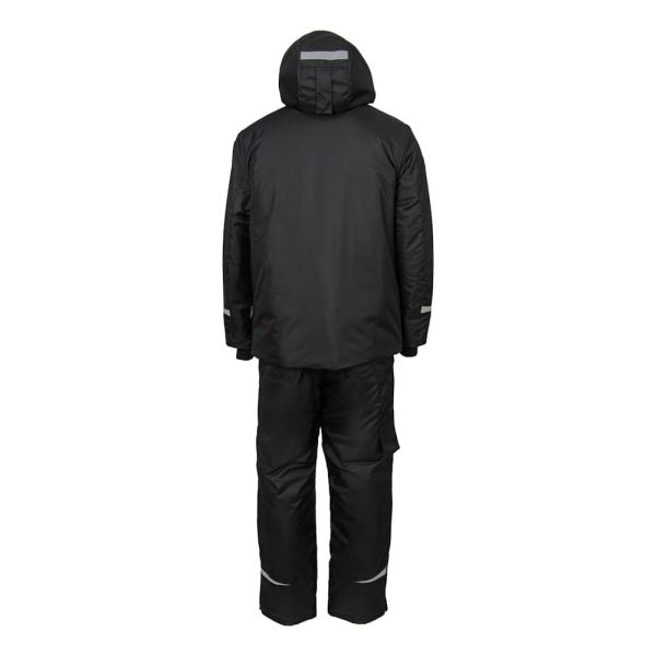 Костюм рабочий зимний Brodeks KW603, куртка, брюки, черный