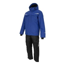 Костюм рабочий зимний Brodeks KW603, куртка, брюки, синий, чёрный