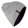 Шапка Brodeks Light Bicolor, цвет фиолетовый, серый