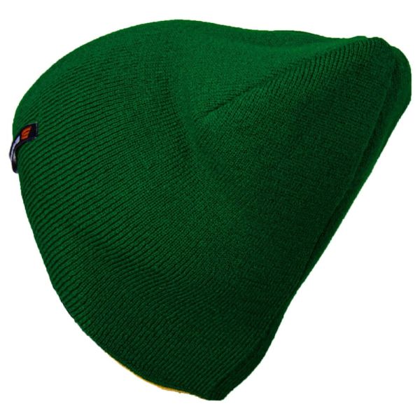 Шапка Brodeks Light Bicolor, зёленый, жёлтый