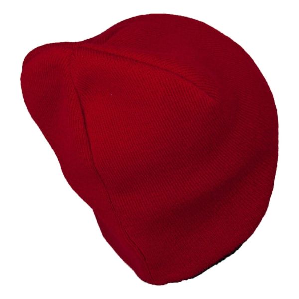 Шапка Brodeks Light Bicolor, цвет красный, чёрный