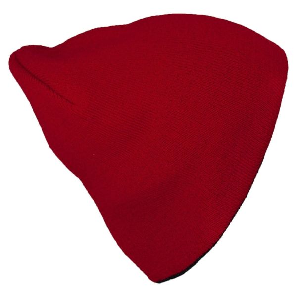 Шапка Brodeks Light Bicolor, цвет красный, чёрный