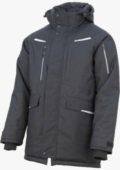 Куртка-парка зимняя мужская Brodeks KW215, чёрный