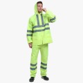 Костюм мужской влагозащитный сигнальный ProfLineSpecialist СОП (ПВХ,210), жёлтый