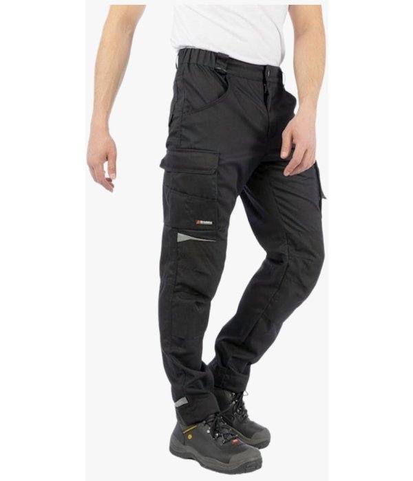 Брюки летние мужские Brodeks KS302, чёрный