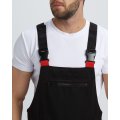 Костюм Нейч-2 СОП с капюшоном (тк.Смесовая,210) п/к, черный/красный