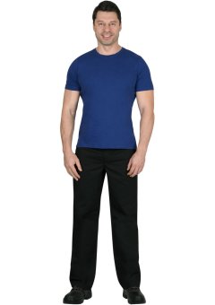 Футболка синяя 160г/м2