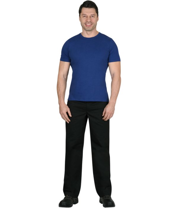 Футболка синяя 160г/м2