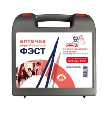 Аптечка ФЭСТ от коронавирусной инфекции (семейный) футляр из полистирола (1935)
