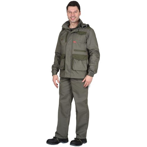 Костюм Снайпер куртка, брюки ткань смесовая, цвет оливковый, охота и рыбалка